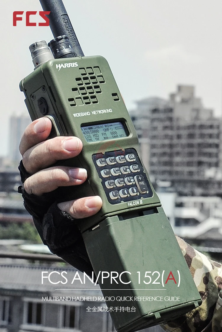 ダミートランシーバー152 GPS版 楽天市場】【 FMA 製】 AN/PRC-152 ダミーラジオ 中距離無線機