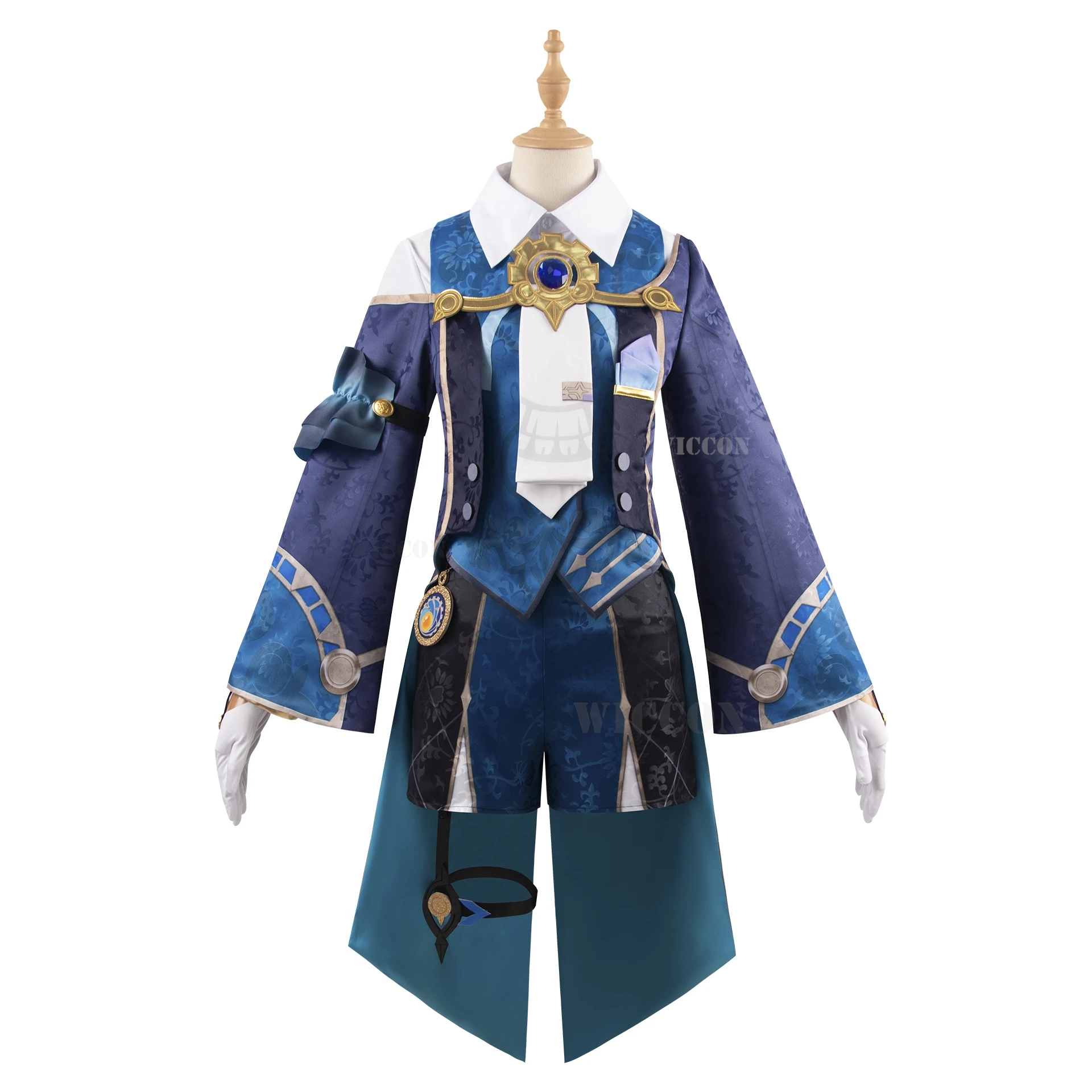 New Game Honkai: Star Rail Misha Cosplay Costume Women Girls Shota Comic-con Party Suit Misha Suit Wig Role Play Clothing 24