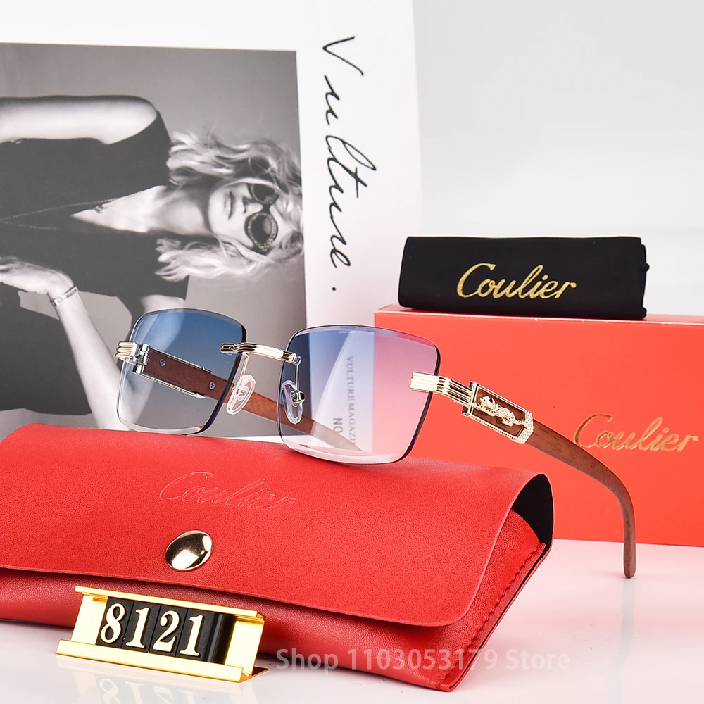 رائع ليوبارد رئيس خفيفة النظارات الشمسية فرملس خمر...