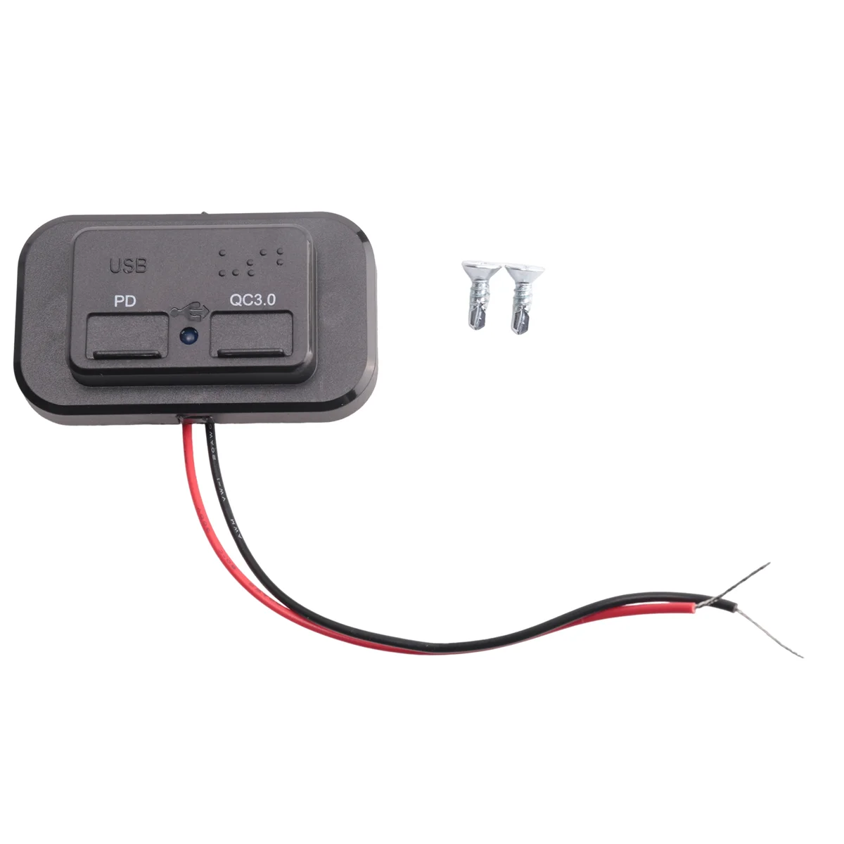 A02R USB + PD 차량용 충전기 소켓 12V/24V USB 충전 분배기 콘센트 오토바이 캠핑카-트럭 ATV 보트 자동차 RV 용 전원 어댑터