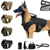 Sf1bb15189508486597b8b848e4c96401Y.jpg Tactical Military Vest Pet German Shepherd Golden Retriever Tactical Training Dog Harness and Leash Set For All Breeds Dogs