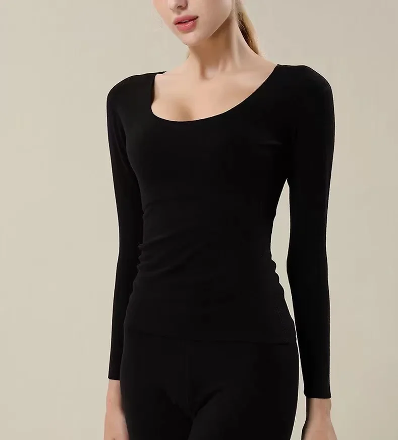 

Thermal Underwear Set Woman Winter Clothing Warm Suit Top Warm Leggings Underwear