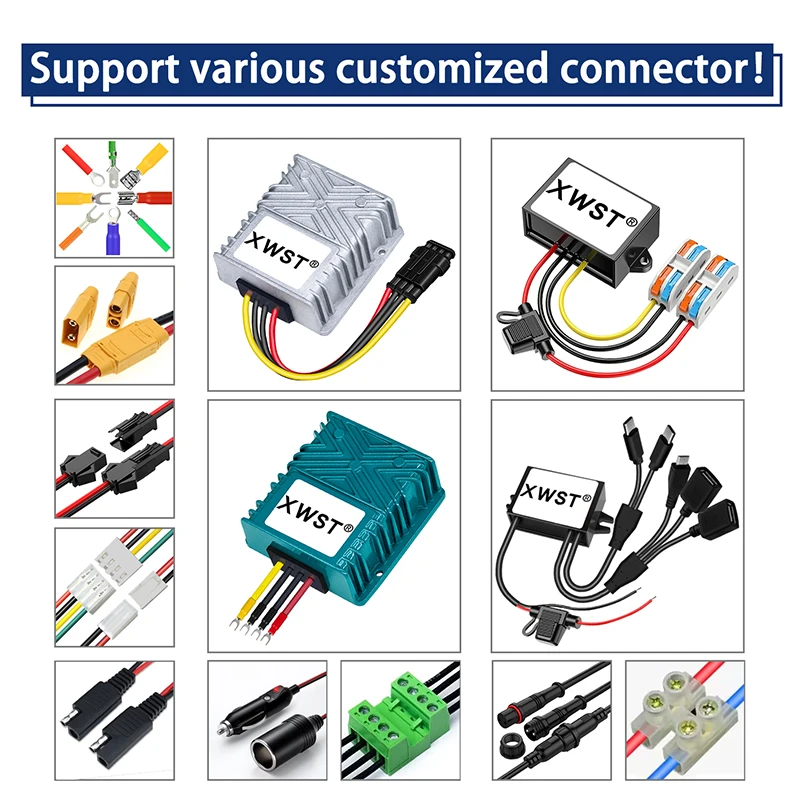 36V48V to 12V 30A 40A DC DC Step Down Converter 48Vdc to 12Vdc Voltage Regulator 36V to 12V Waterproof Reduction Module