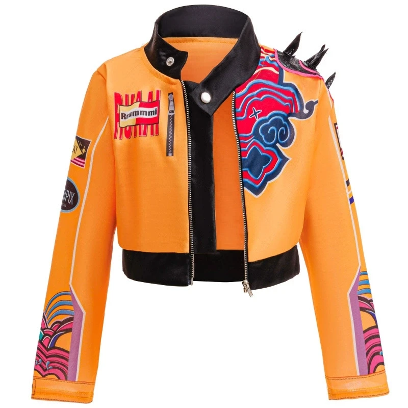 K-POP Rumi Cosplay Girls Clothing Sets Mira 3Pcs Girls Suits Halloween Zoey Birthday Party Costume 4-12 Years New Kids Clothes Sf1bb4b03a4c44346a6a2c57a7632abd96