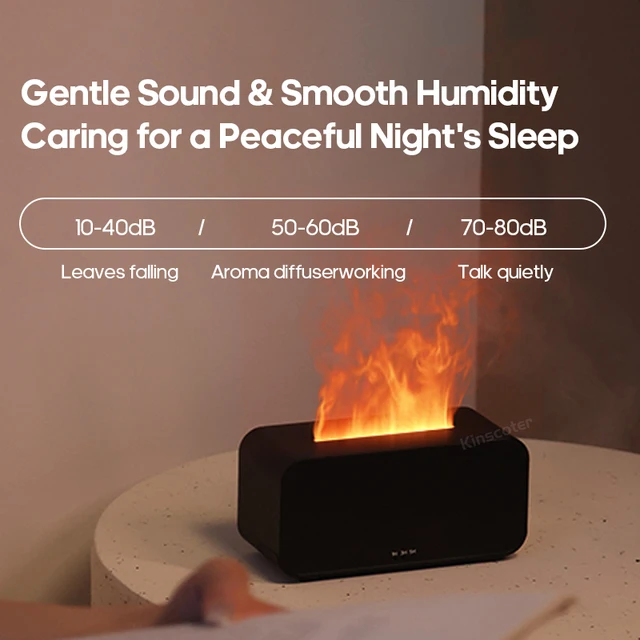 Aroma Diffuser with Colorful Flame Effect 3