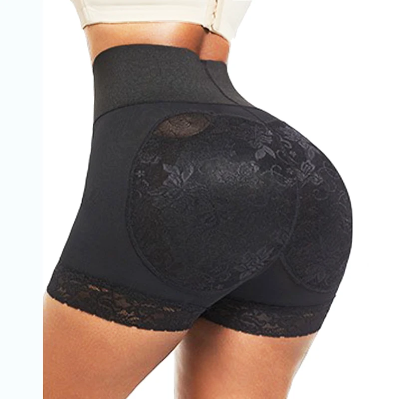 

Dimmkof High Waisted Shapewear With Butt Padded Women's Body Shaper Seamless Waist Trainer Booty Lifting Tummy Control Panties