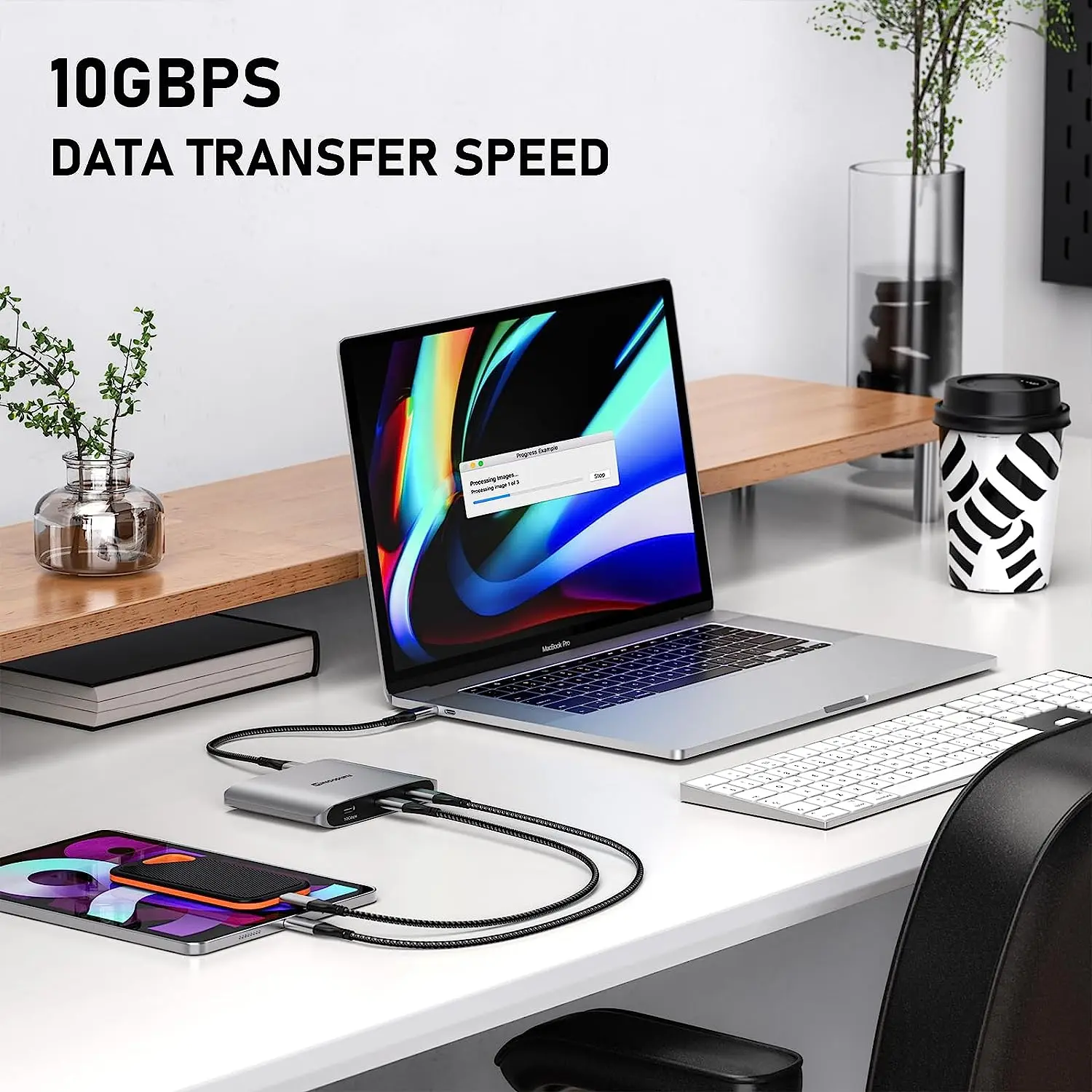 Minisopuru Laptop Docking Station With USB C Monitor 15 In, 51 OFF