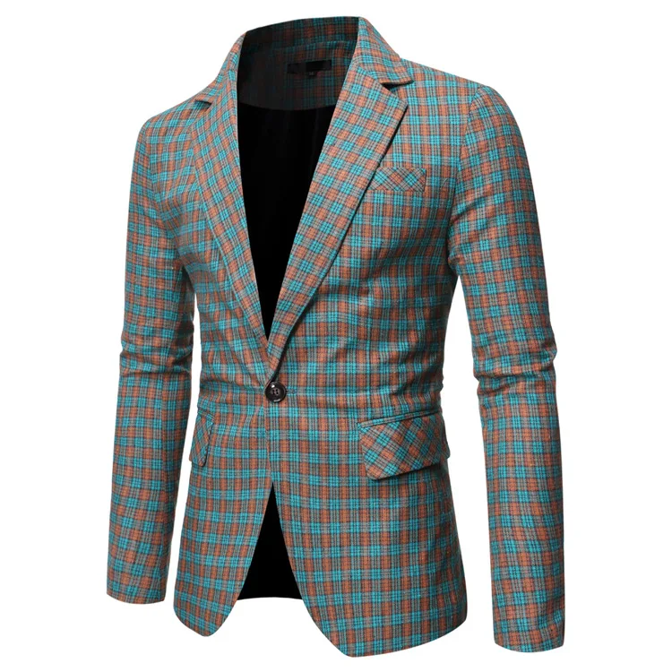 

Men's Autumn New Casual One-button Blazers