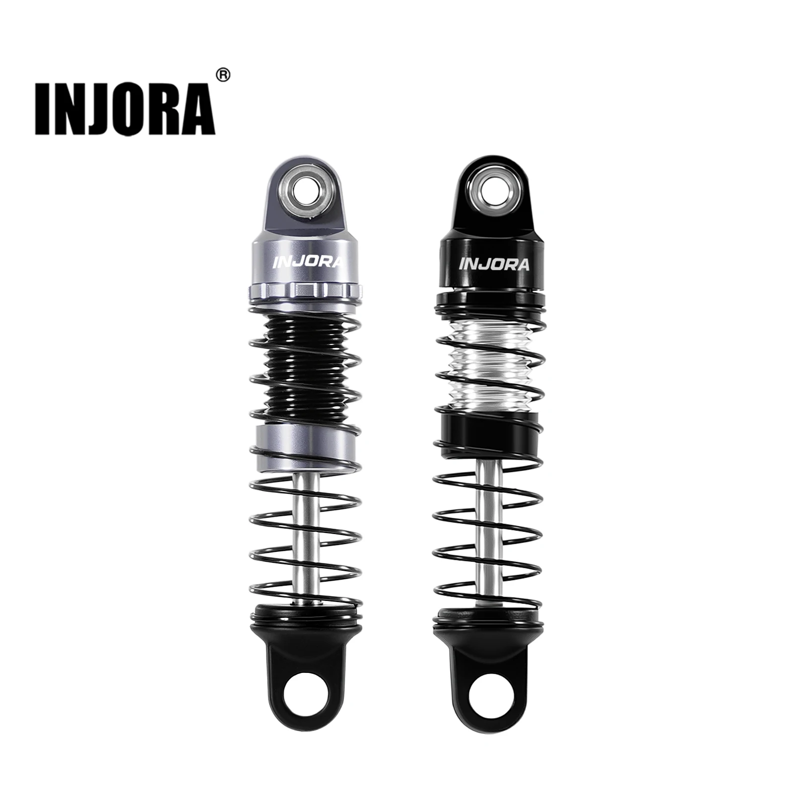 INJORA Aluminium 26 mm Ölstoßdämpfer für 1/30 Axial SCX30