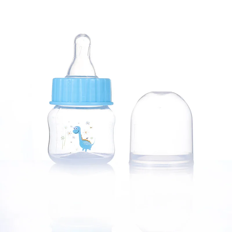 50ML Newborn Children Infant Baby Boy Girl Standard Mouth PP Feeding Bottle Drinking Water Breast-like Feeling-Random Pattern
