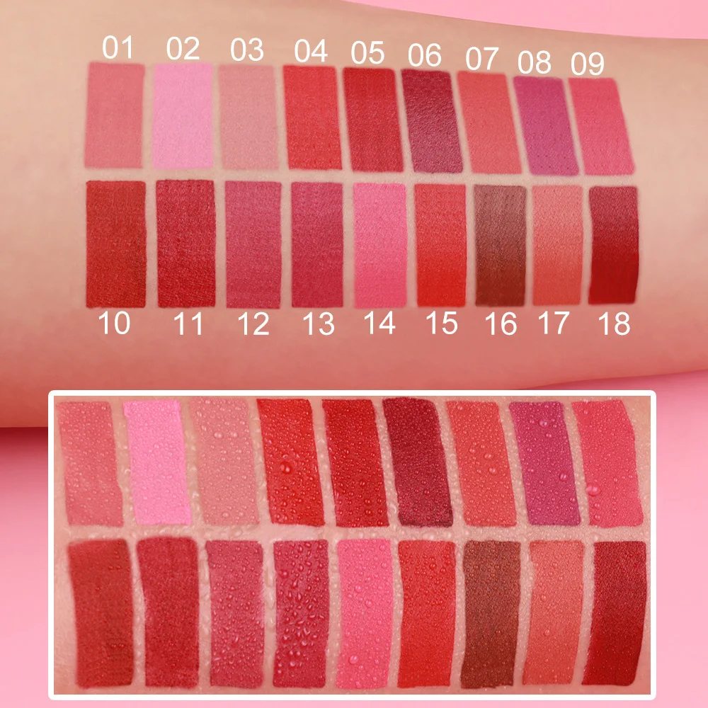 Matte Brown Lip Liner Pencil 18 Colors Red Contour Lip Tint Makeup Waterproof Nude Lipstick Crayon Pen Lip Contouring Cosmetics 5
