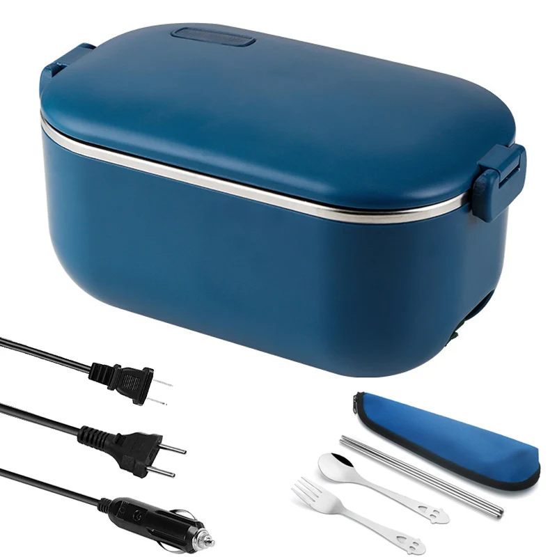 StainlessSteelElectricHeatingLunchBoxCarUSEUPlug220V110V12V