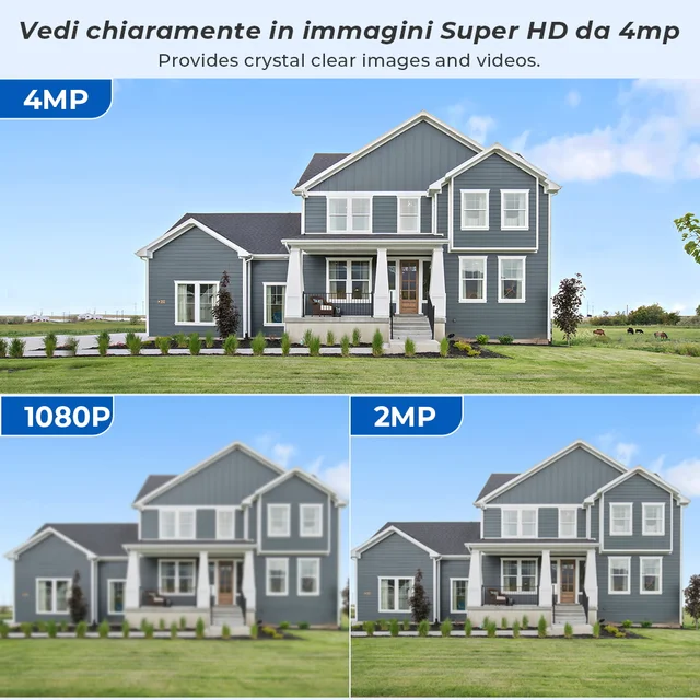 4MP 2K WiFi Solar Camera With Solar Panel PTZ Battery Security Protection PIR Human Detection Wireless Surveillance IP Camera 5