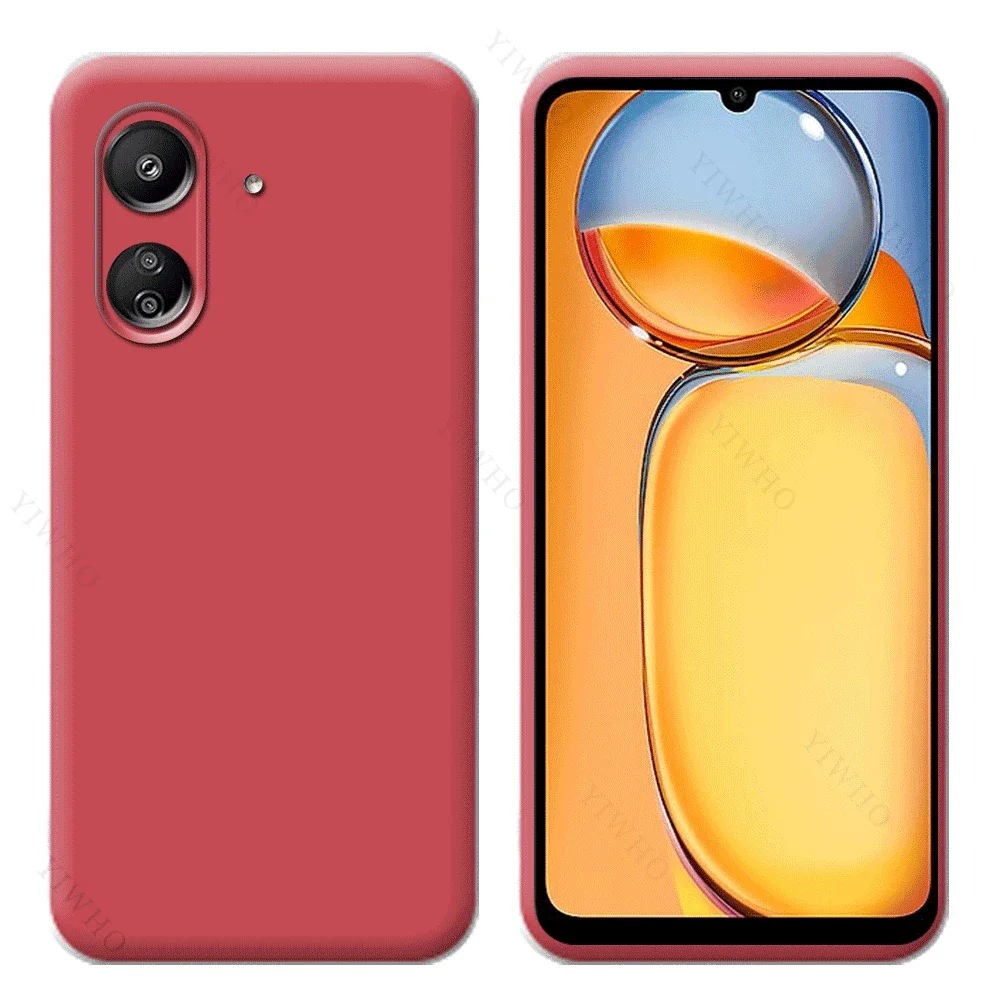 Luxury Liquid Silicone Shockproof Protective Back Phone Case