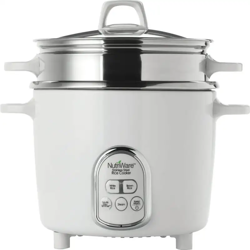 

NutriWare 14-Cup Digital Rice Cooker and Food Steamer
