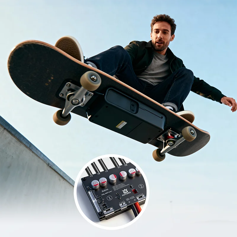 DV6.7 듀얼 VESC ESC 벤자민 컨트롤러 - 전동 스케이트보드 보트 자동차 모델용 VESC6 FOC - 브러시리스 모터 드라이버