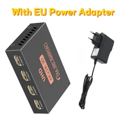 4K UHD HDMI Splitter for Simultaneous Multi - Device Display (With EU Plug)