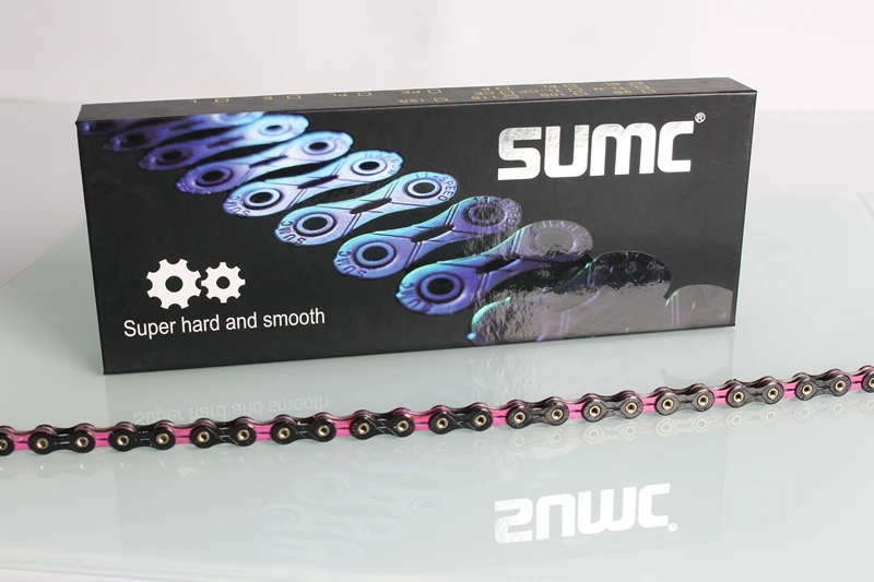 SUMC X11SL X12SL Fahrradkette MTB Rennrad Diamantketten Ultraleichte Mountainbike 11 12-Gang-Ketten Passend für Shimano Sram – Detail 16