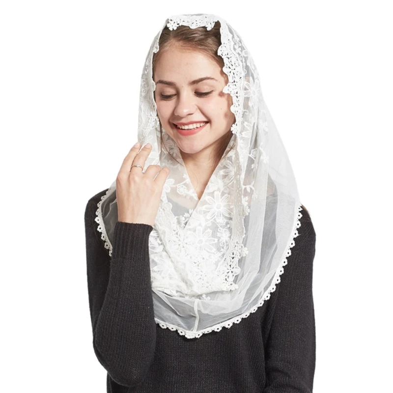 

Милый кружевной ободок для волос, платки для девочек, кружевной платок с завязками на спине для фотосессии девушки