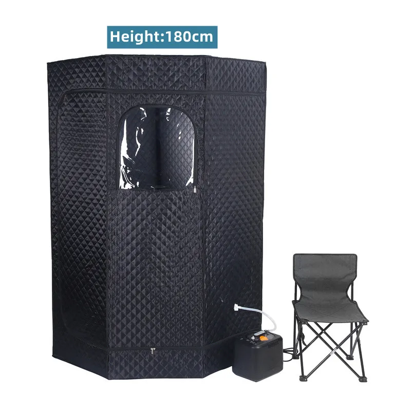 Foldable Wet Steam Heating Sauna Portable Outdoor Sauna Tent Hight 180cm with 3L Steam Pot Support Drop Shipping