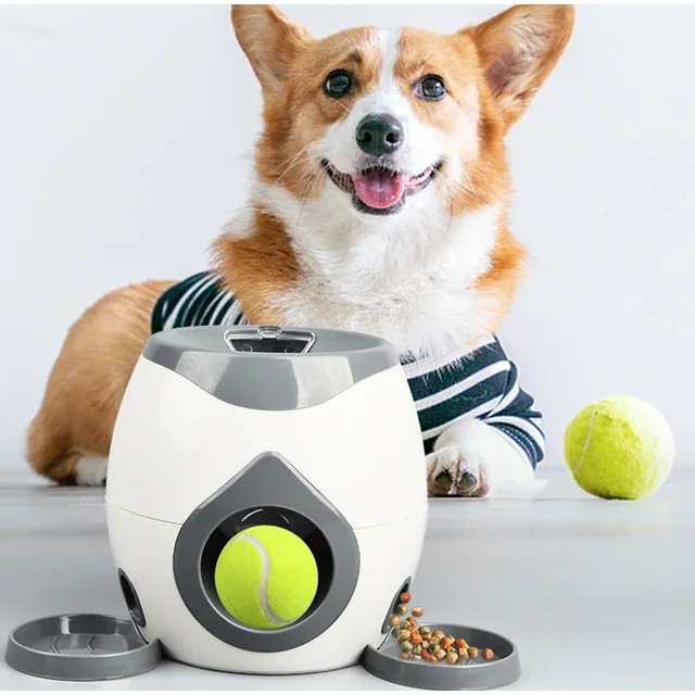 Smart Ball Fall Training Reward System for Dogs Interactive Puzzle Toy for Indoor Outdoor Puppy Exercise Behavior Training 2