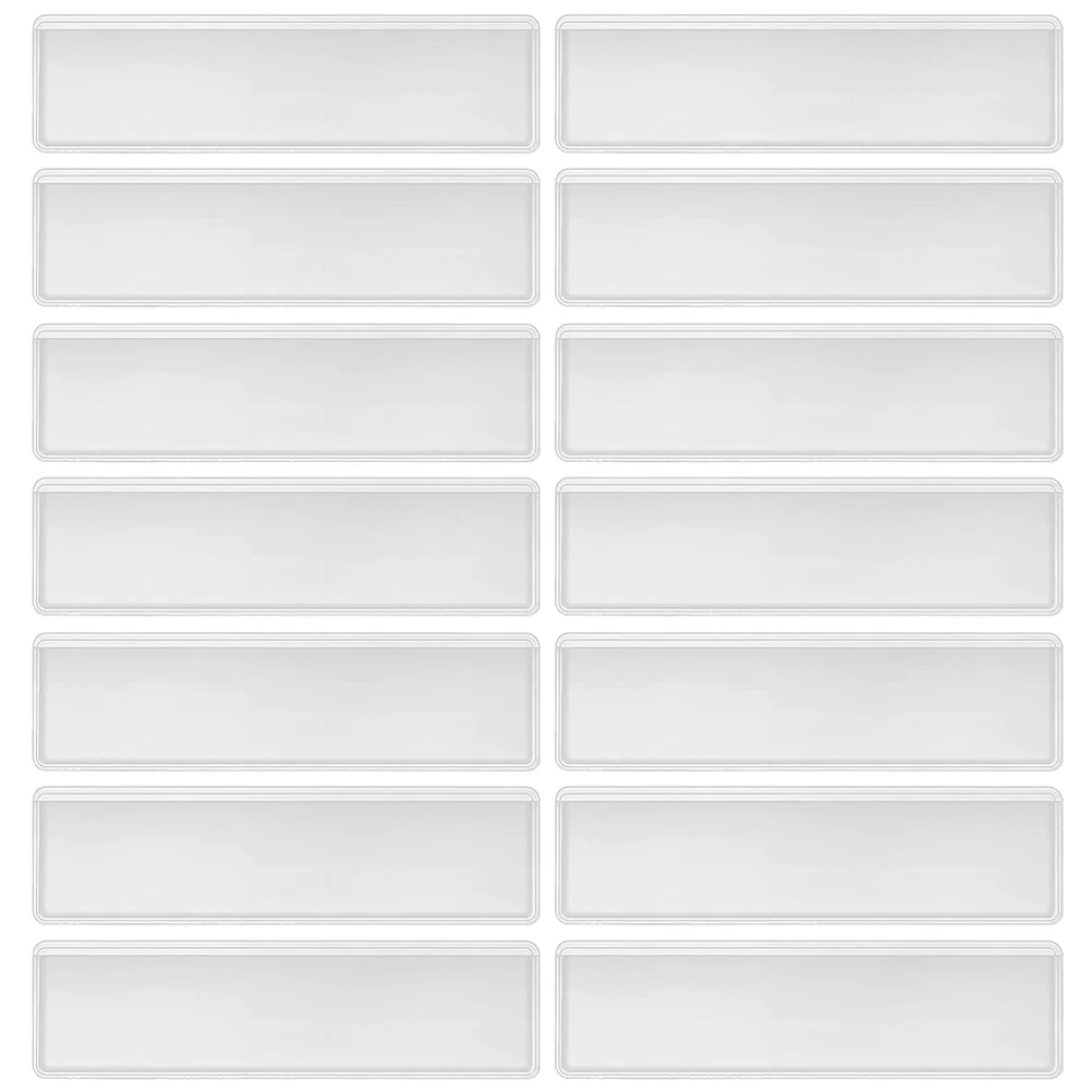 

4 Sheets Self Adhesive Label Holders Clear Label Pockets Small Transparent Label Bags Small Business Label Bags