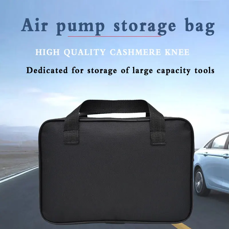Black Organizer Bag Tools box Storage Handbag Nylon For Car Air Compressor Pump automotive tool case tool bag tool box organizer tool organizer storage box storage case tool box