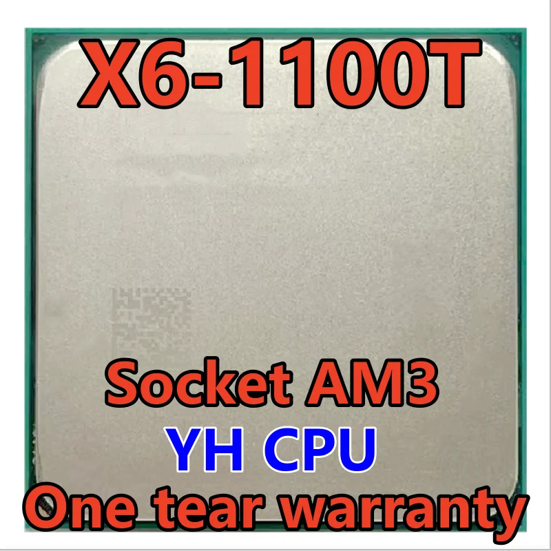 

X6 1100T X6-1100T 1100 3,3 ГГц шестиядерный процессор HDE00ZFBK6DGR разъем AM3