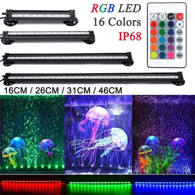 Luz LED de burbuja colorida para acuario, luz de Flash lenta que cambia de  Color, impermeable, Clip de luz de buceo, lámpara de decoración para pecera  - AliExpress