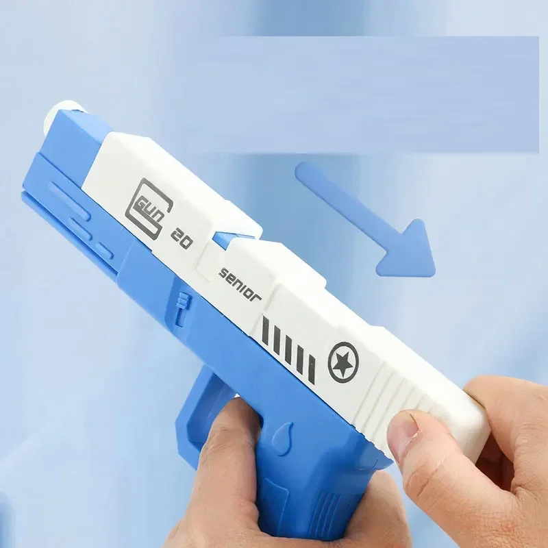 Soft Bullet Toy Gun Blaster Manual Air Gun Toy Pistol Launcher For Kids Children Outdoor Games Boys Birthday Gifts 3