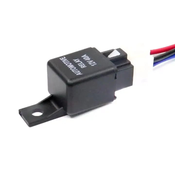 1 pz 12V/24V 40A 4pin Relè aria condizionata Relè faro Relè ventola(Size:12V