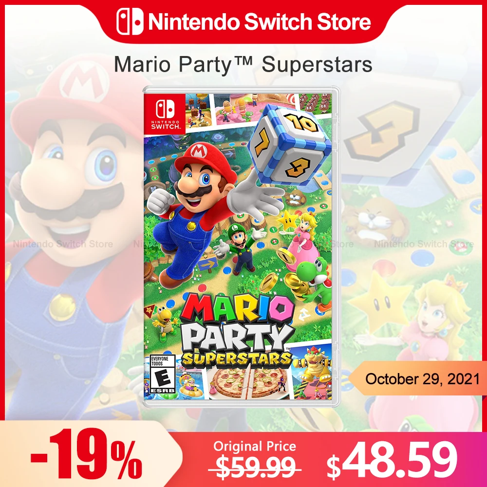 Mario Party Superstars Jogado Switch Lite  Jogar Mario Party Superstars  Switch Lite-Ofertas do Jogo-aliexpress