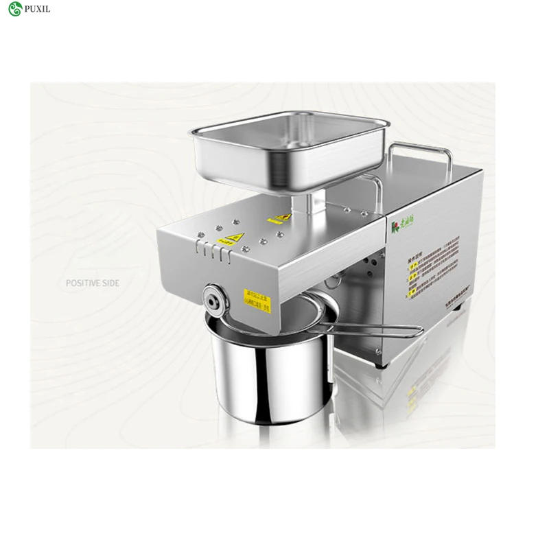 Old Oil Factory Fully Automatic Household Oil Press Small and Medium sized Intelligent Commercial Household Cold and Hot Peanut