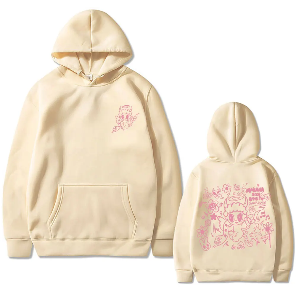 Singer Karol G Manana Sera Bichota Graphic Hoodie Male Casual Cotton Sweatshirt Men Women Fashion Aesthetic Oversized Hoodies