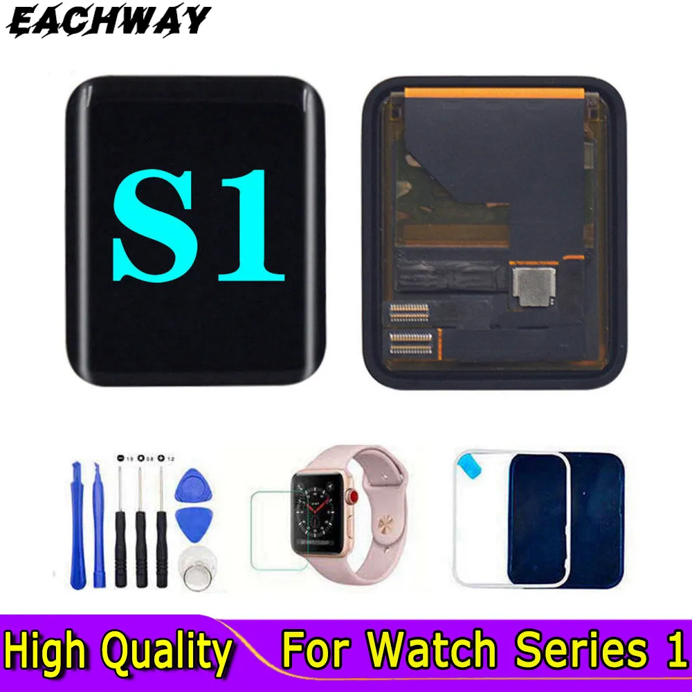 

Sport/Sapphire For AP Watch LCD Display Touch Screen Assembly For AP Watch Series 1 LCD 38mm/42mm Pantalla Replacement