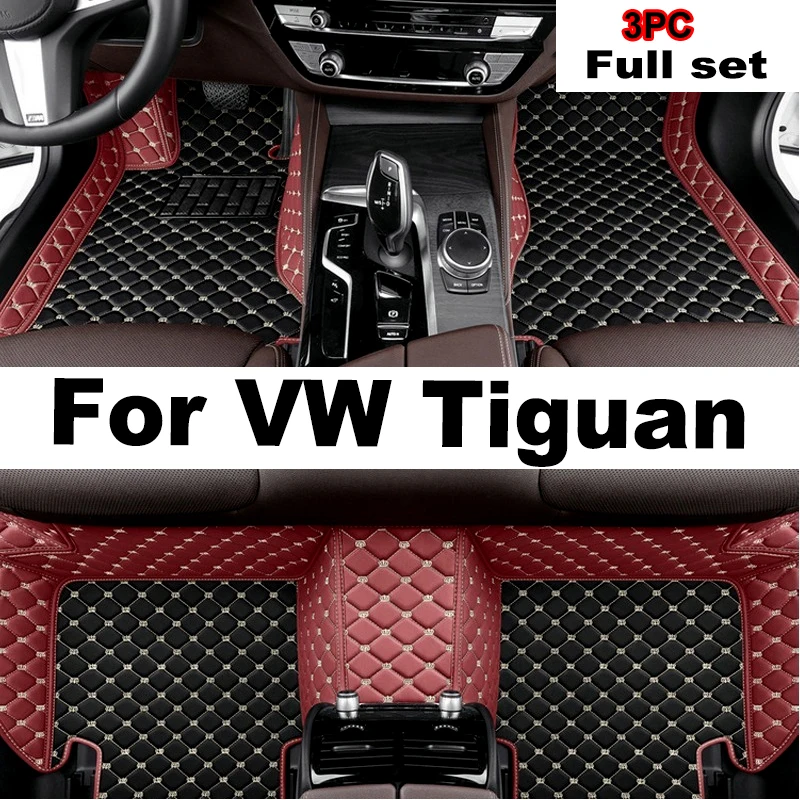 

Автомобильные коврики для Volkswagen VW Tiguan 5N 2017 2018 2019, оригинальные автомобильные подкладки для ног, чехол, аксессуары для интерьера