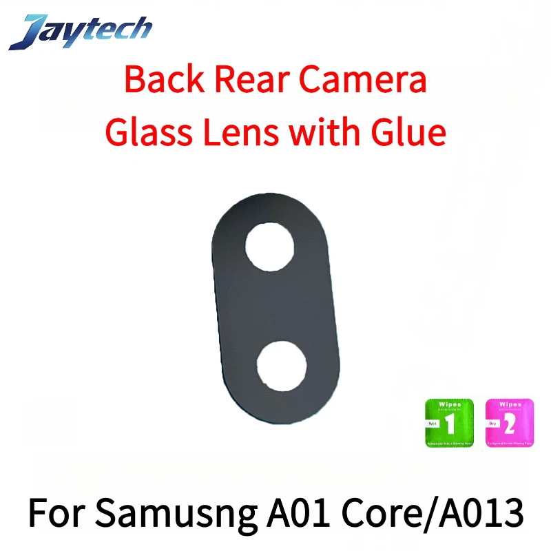 삼성 갤럭시 A01 A02 A02S A03S A03 A04 A04S A05 A06 A05S 코어용 후면 카메라 유리 렌즈 (접착제 포함) 1세트