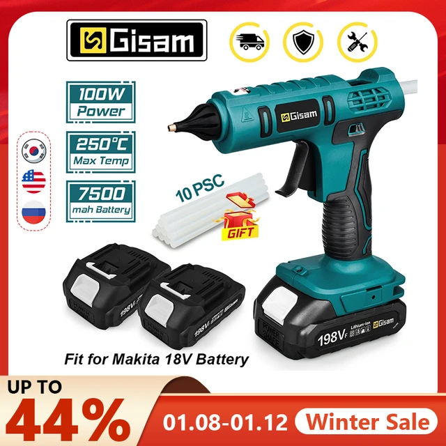 Cordless Hot Glue Gun Makita 18v - 100w Hot Gun - Aliexpress