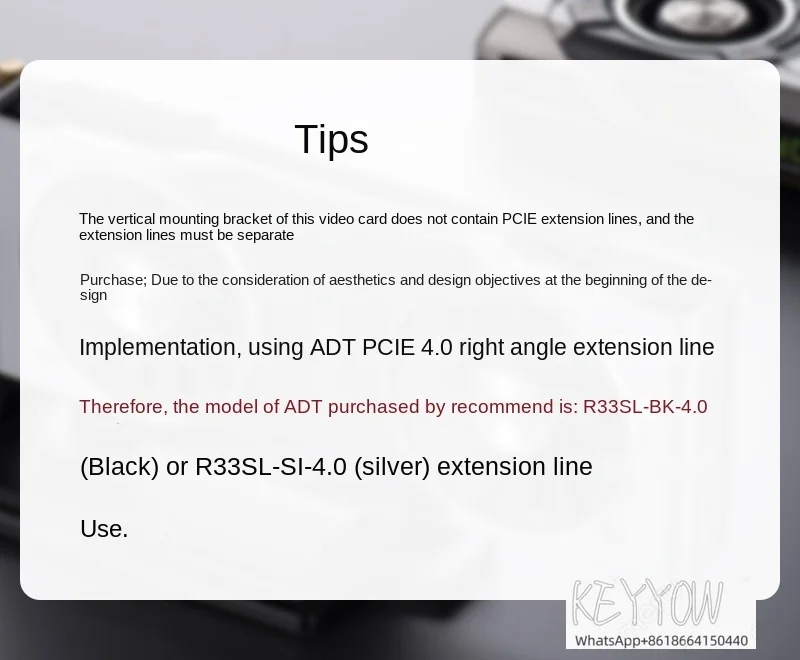 그래픽 카드용 수직 장착 브래킷, PCIE4.0 연장 라인, 풀 스피드, 비파괴 수직 장착 브래킷, 90 도
