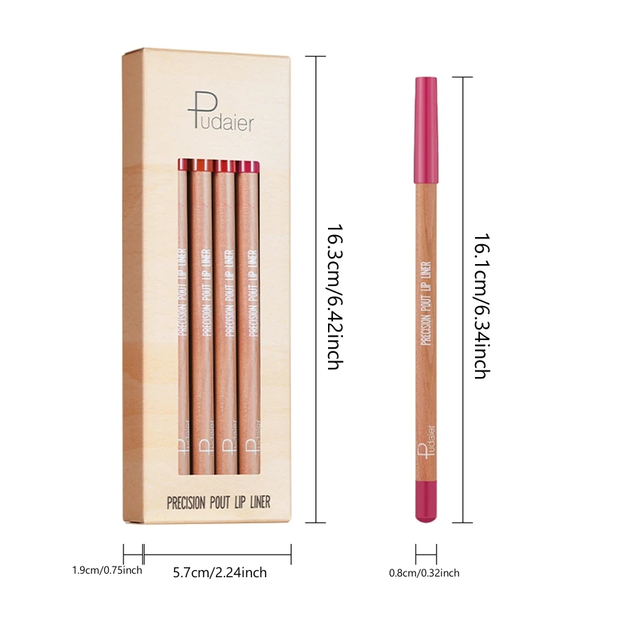 12-Color Velvet Matte Lipstick & Liner Red Contour Tint Lipstick-Waterproof, Long-Lasting Wear, Ideal Gift 5