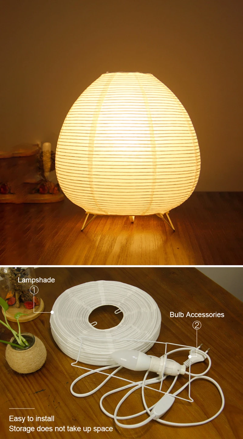 Nordische LED Tisch lampe Innen beleuchtung Wabi Sabi Stil Tisch leuchte Nachttisch Schlafzimmer Wohnzimmer Studie Home Decoration Schreibtisch lampen – Detail 20