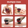 Smart Electric Vacuum Cupping Device Body Scraping Massager Heating Suction Cup Device Physical Fatigue Relief Beauty Health 5