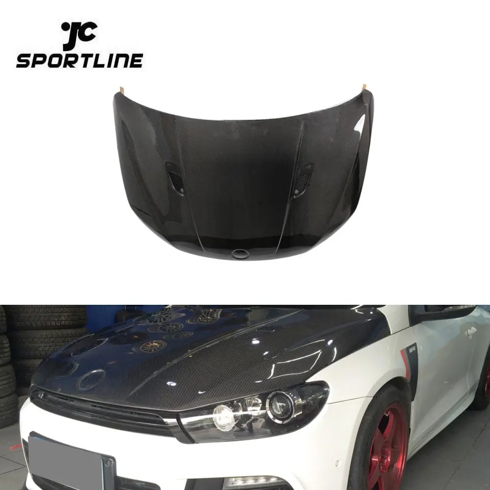 

Тюнинг Авто R Look углеродное волокно капот для VW Scirocco