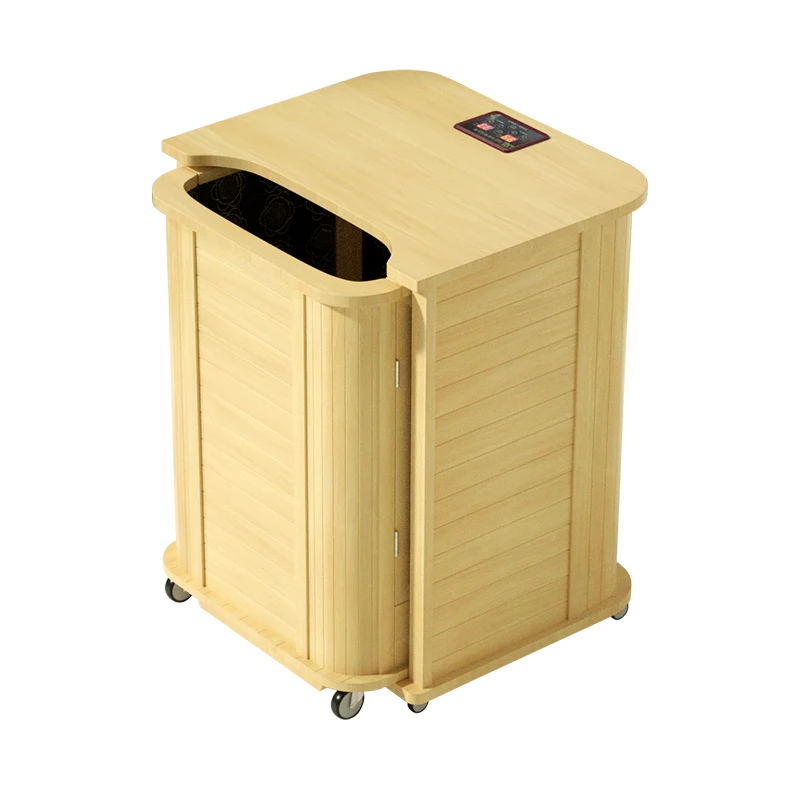 

Push-Pull Steaming Bucket Far Spectrum Sweat Steaming Room Household Single Half-Body Holographic Energy Foot Bath