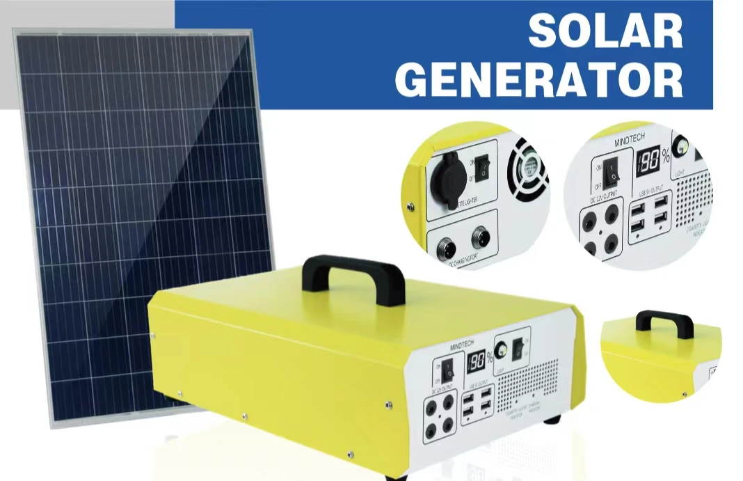 Portable DC Solar Generator Solar Home System