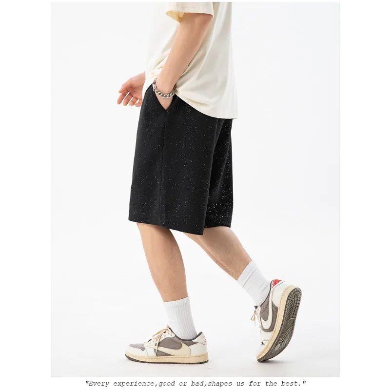 Shorts Full Marks Trousers Korea Male Heavyweight Texture Mantianxing Leisure Summer Japan Loose Fitting Pentagonal Pants