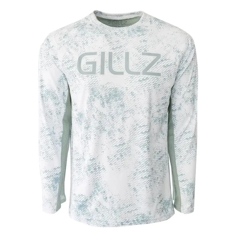 Gil*z Men Fishing Shirt Mens Fishing T-Shirt UPF50 Quick Dry Soft Breathable Clothes Shirts USA Size S-3XL