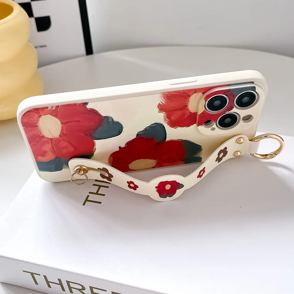 Versatile Lanyard Phone Case with Wrist Strap Holder Cover