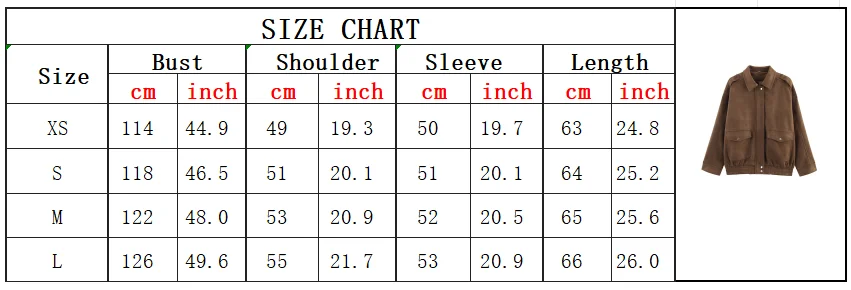 Description Picture 2 of itemWomen Spring Bomber Jacket Coats 2025 Casual Solid Loose Pockets Long Sleeve Female Elegant Street Jackets Outerwear