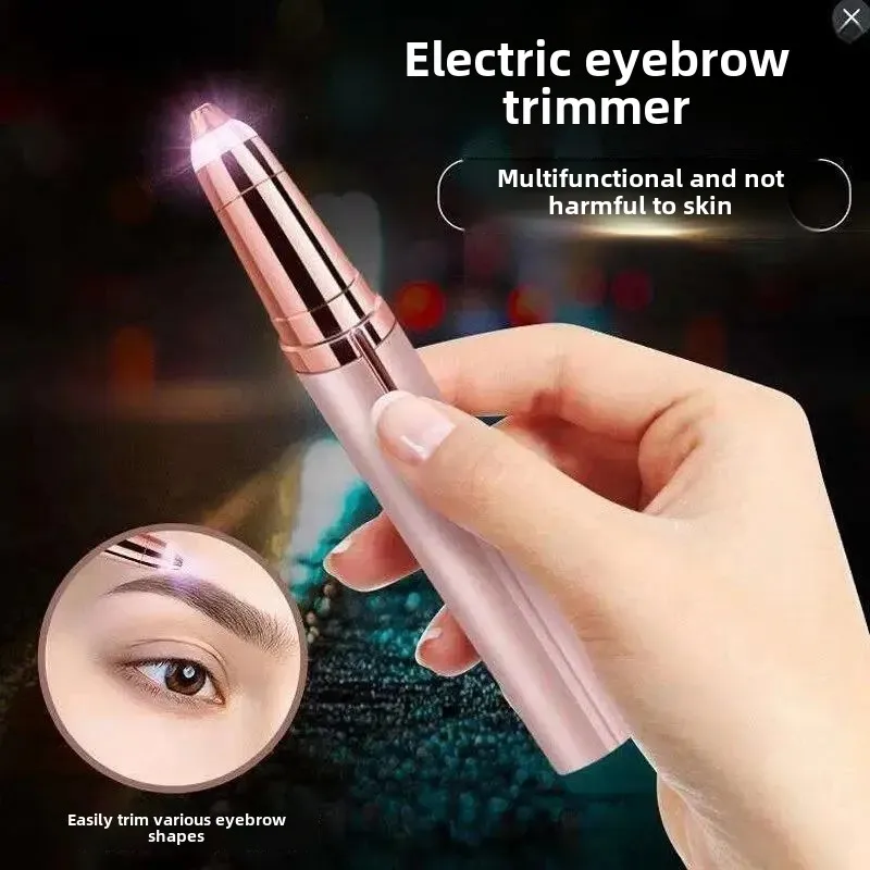 Electric Eyebrow Trimmer Cross-Border Eyebrow Pen Grooming Tool Rechargeable Razor Shaping Devic